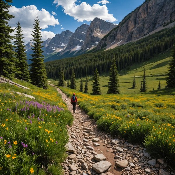 Quels sont les meilleurs itinéraires pour une randonnée dans les montagnes Rocheuses aux États-Unis?